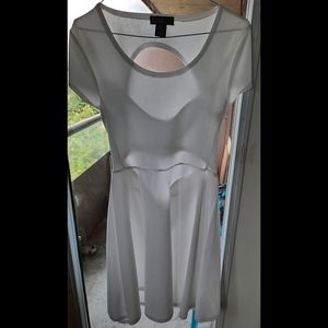 Women white dress